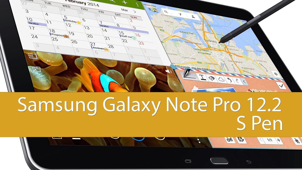 Samsung Note Pro Esittely: Samsung Galaxy Note Pro 12.2 & S Pen - YouTube