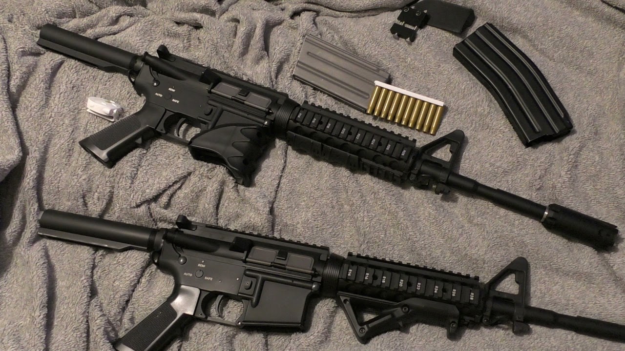 TOP JAPAN EBB M4 CARBINE - TOY GUN ONLY - YouTube