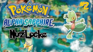Pokemon ORAS Nuzlocke - OUR FIRST CATCH!