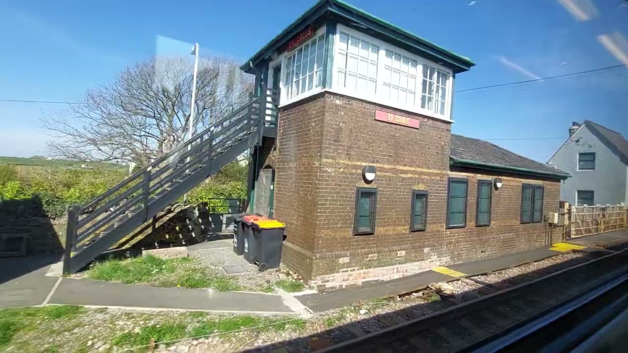 From the window ll. After Llanfair PG to Valley on 158.835.