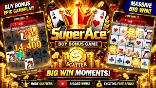  SUPER ACE DELUXE | INSANE BONUS & BIG WIN!