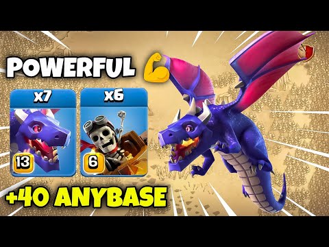 Th18 Hydra Attack  | Th18 Dragon and Dragon Riders Attack Strategy | Clash of Clans