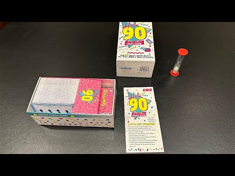 90s Pop Quiz Card Game