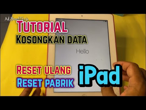 Cara Reset Pabrik iPad | Reset Ulang | Hapus Data iPad