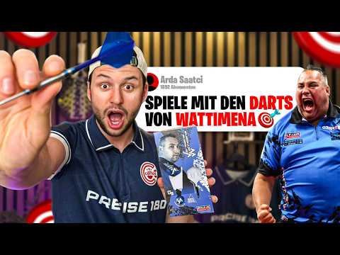 ICH SPIELE DIE WATTIMENA-DARTS!🎯🏆