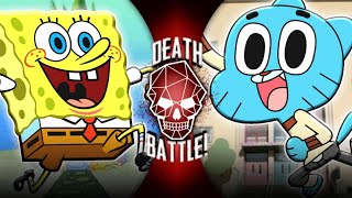 Spongebob Vs Gumball Nickelodeon Vs Cartoon Networkfan Made Death Battle Trailer