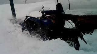 SF500-a moto чистит снег ❄