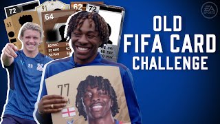 Old FIFA Card challenge! Zaha & Gallagher vs Edouard & Eze