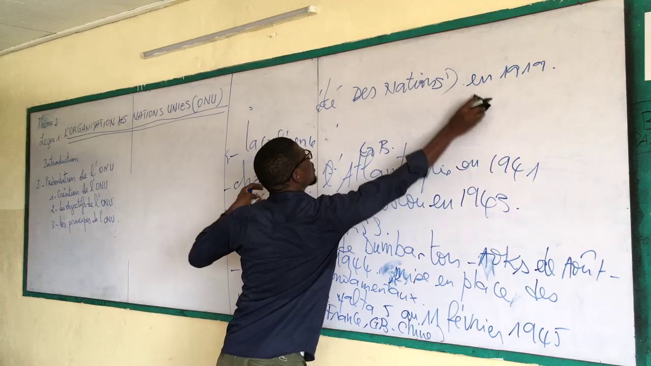 HISTOIRE   3E   L'ONU   Partie 1