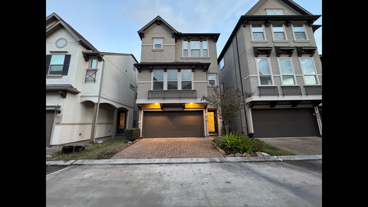 Houston Townhomes for Rent 4BR/3.5BA by Houston Property Management