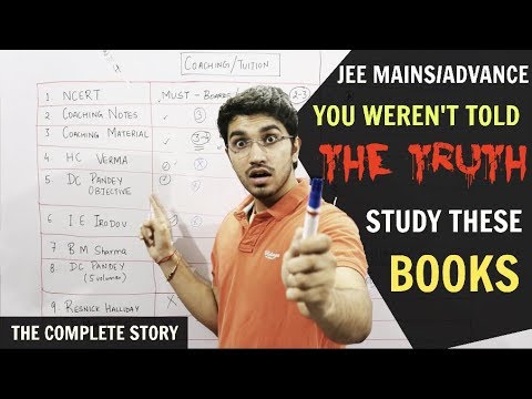 JEE Mains/Advanced - You Weren't Told The Truth | STUDY THESE BOOKS