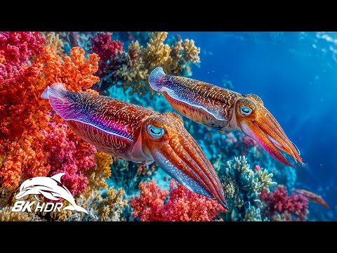Beautiful Deep Sea Life In 8K HDR Dolby Vision 