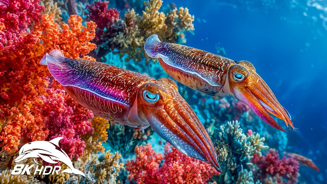 Beautiful Deep Sea Life in 8K HDR | Dolby Vision™