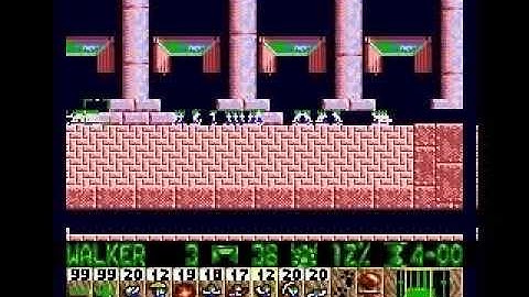 Lemmings (Genesis) - Fun 17: Easy When You Know How