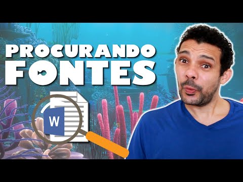 Vídeo: Como Instalar Uma Fonte Em Um Word