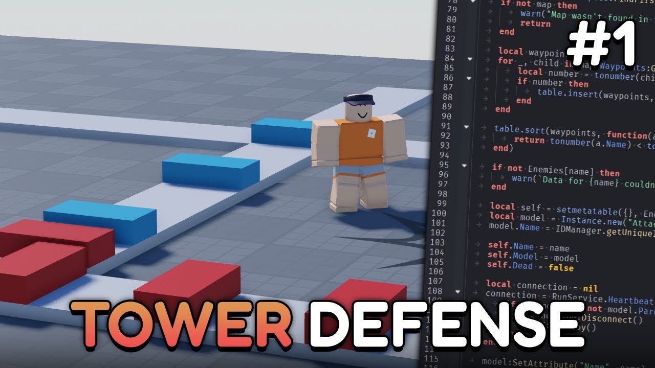 I Made a TOWER DEFENSE Game on Roblox [Devlog #1] - YouTube