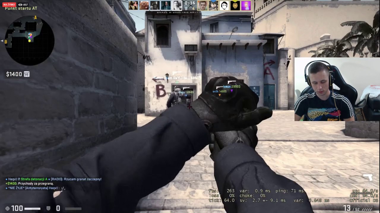 Rafonix | CS:GO | Muszę zapalić bo mnie wku*wia ta gra! [cały mecz]