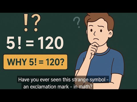 What is Factorial? | Basic Math Concept Explained in 3 Minutes | easy maths