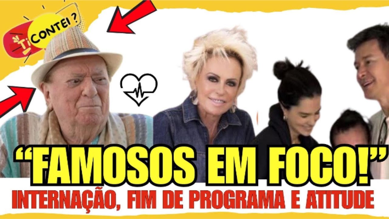Raul Gil internado, Globo já pensa em substituir Ana Maria e Rodrigo Faro emociona com gesto milionário!