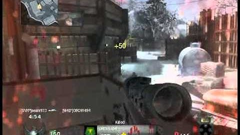 Black Ops Quickscoping Gameplay (Array) - seanr933
