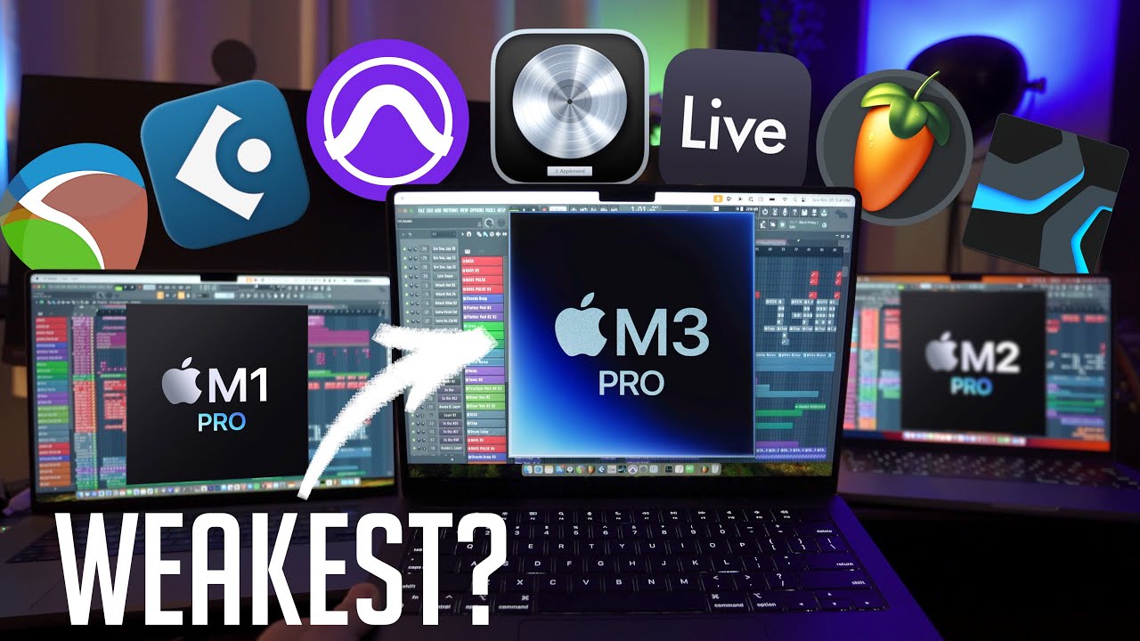 The Problem with M3 Pro MacBook Pro for Music Production  M3 Pro vs M2 Pro vs M1 Pro