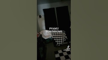 Prairie View A&M University Townhome 💜💛 #freshman #collegelife #pvamu #prairieview #townhouse