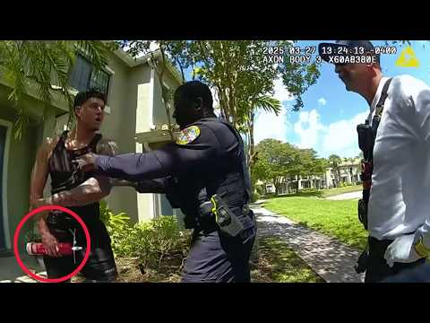 Florida Man High on Whip-Its Goes to War With Police