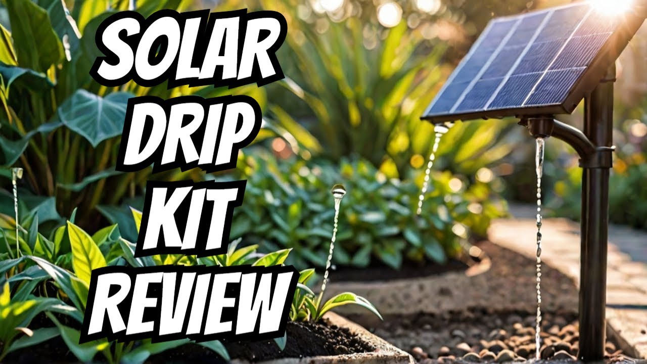 The Best JIYANG Solar Automatic Drip Irrigation Kit System Review| #1 ...