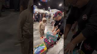 Opening a $300 mystery box at sneakercon