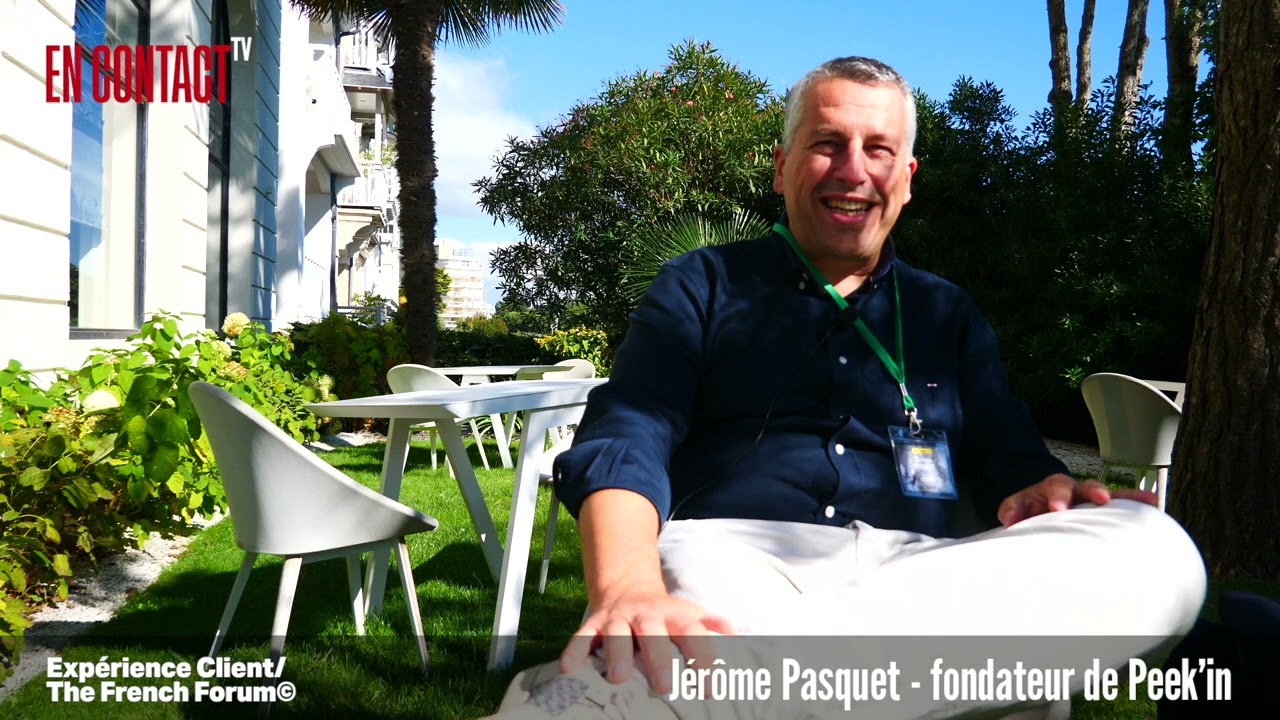 Jérôme Pasquet, PDG de Peek’in, au Forum ECTFF 2024