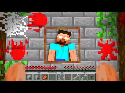 GECE 3'te HEROBRİNE DÖNÜŞTÜM ! - Minecraft