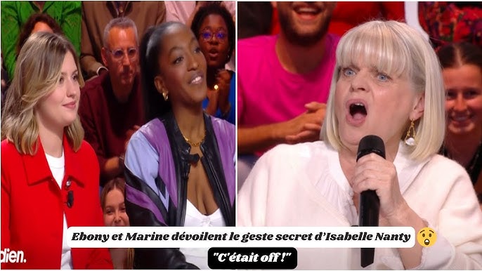 Révélation inédite : Ebony et Marine dévoilent le geste secret d'Isabelle  Nanty à la Star Academy - YouTube