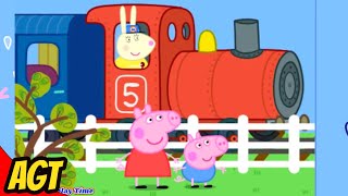 Peppa Pig Theme Park - Drive The Train And Water Fountain Music - Android Gameplay 1