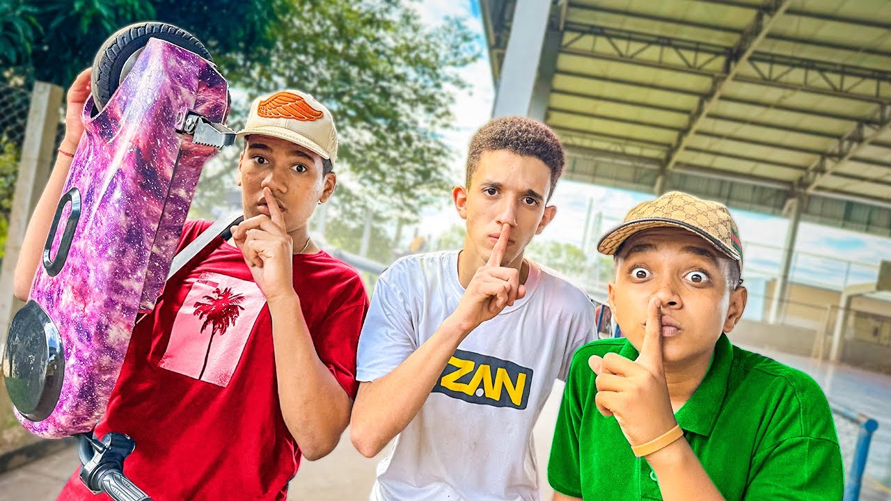 🚨 OS VALENTÕES ROUBAR@M MEU TRICICLO DE DRIFT E DESAFIARAM MEU PAI 🚨😱