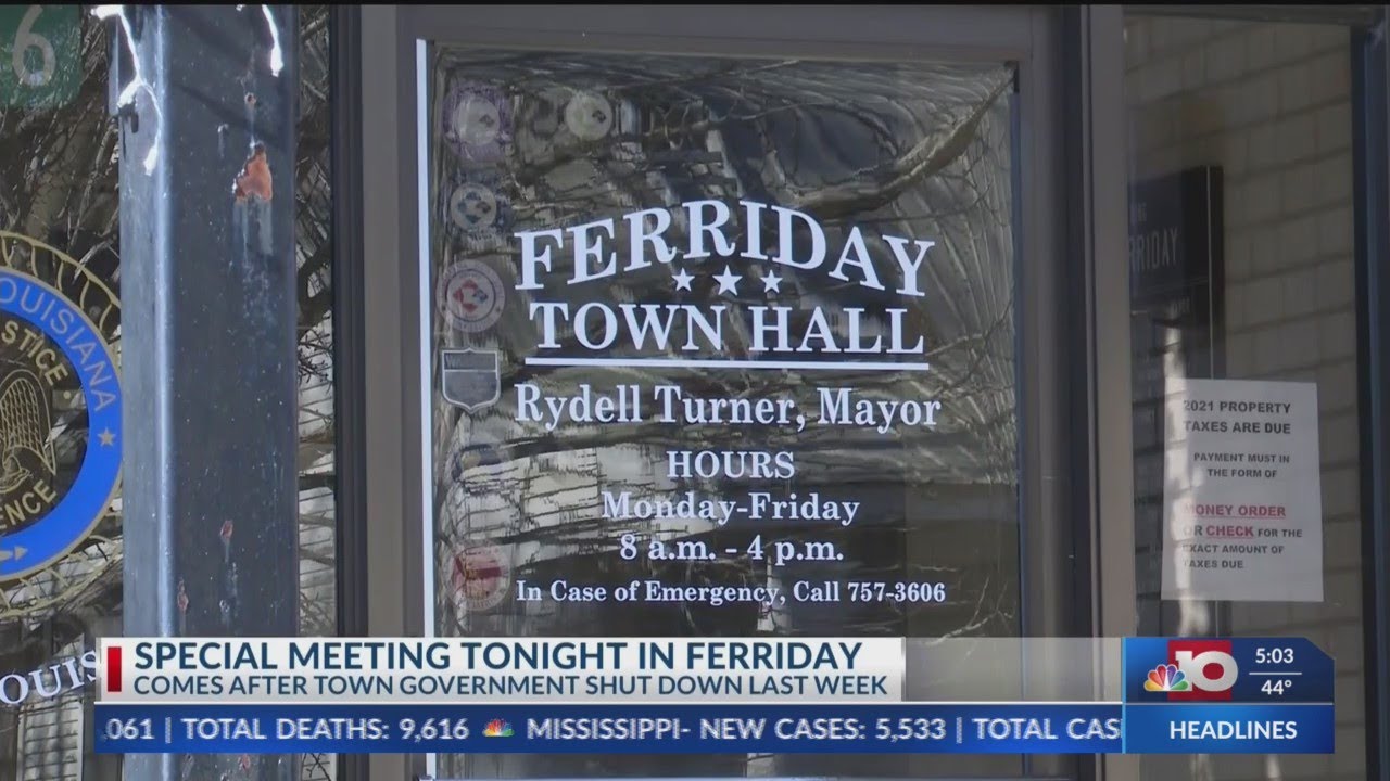 NBC 10 News Today Ferriday Special Meeting YouTube