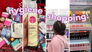 HYGIENE SHOPPING VLOG + HAUL ! | $300 in Skin Care, Body Care, Self Care from TARGET