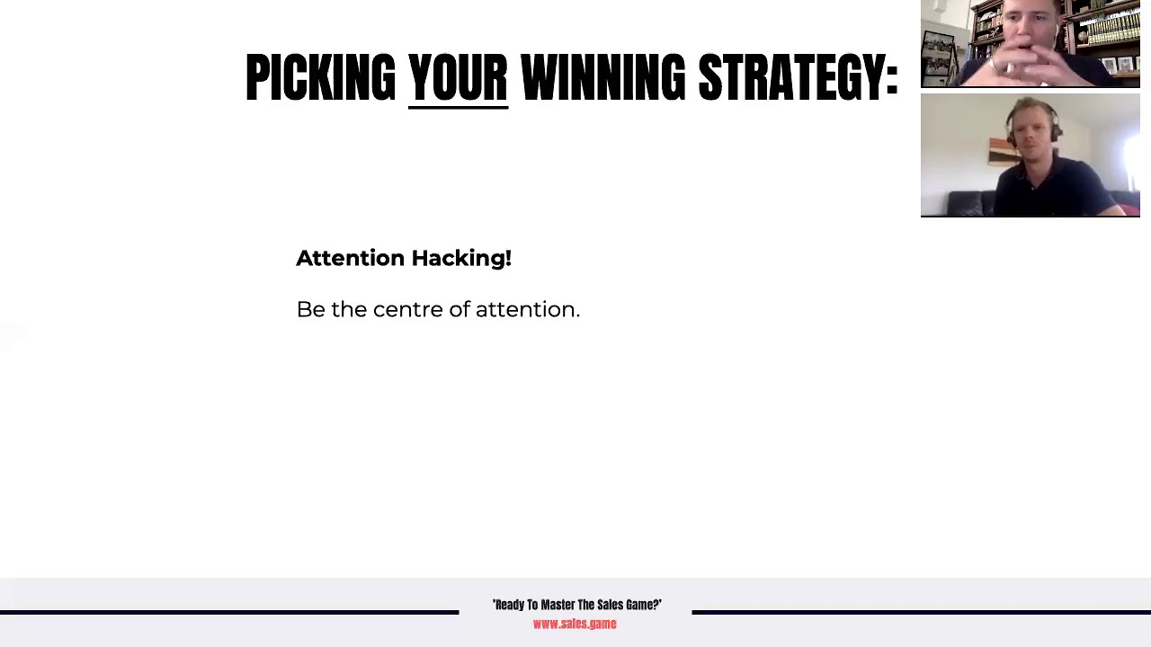 Picking Your Winning Strategy - Attention Hacking