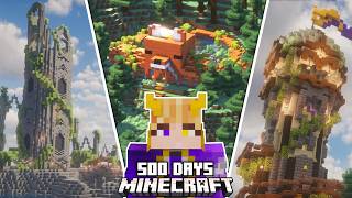 My First 500 Days in My Minecraft Forever World