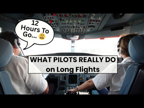 What Pilots REALLY Do During Long Flights (It’s Not What You Think!)
