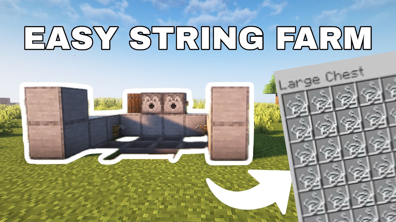 Easy String Farm in Minecraft 1.21.11 - YouTube