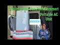 Portable AC unit for your van or  small RV - Inexpensive Alternative