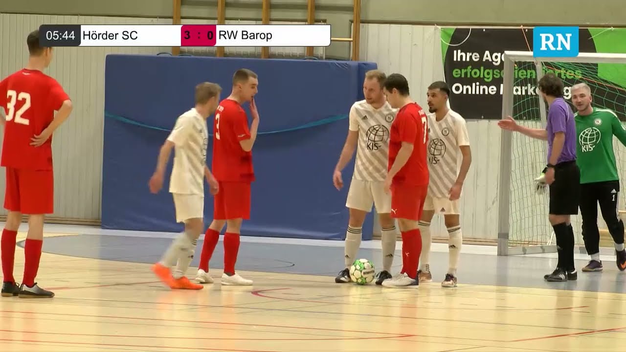 1. Tag Vorrunde, Halle Wellinghofen, Hörder SC vs. RW Barop