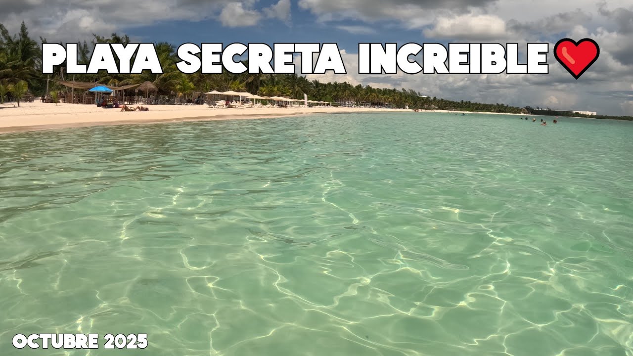 Playa Increíble a 30 Minutos De Tulum😍16 Octubre 2025