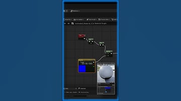 MATERIAL ANIMATIONS EASY METHOD UNREAL ENGINE 5.5.4  #unrealengine #shorts #tutorial #fyp