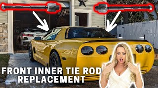 FRONT INNER TIE ROD REPLACEMENT THE EASY WAY | NO NEED FOR AN ALIGNMENT | WAY OVER-LOOKED