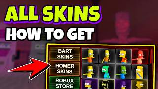 ALL SKINS in YOU VS HOMER Roblox - How to Get Them and Full List Guide