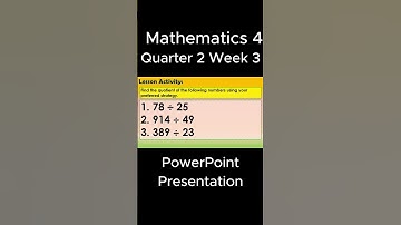 Math 4 Q2 Week 3 MATATAG PowerPoint Presentation #matatagcurriculum #matatag #grade4
