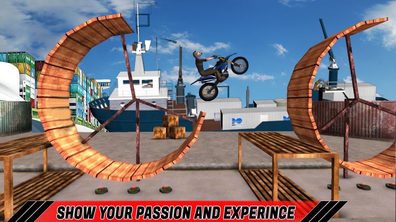 Little Bike Tricky Stunt Android Gameplay