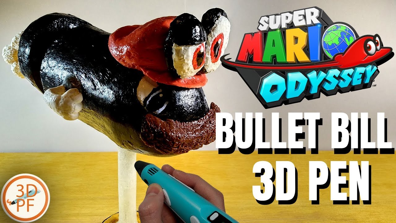 SUPER MARIO ODYSSEY Porte-clés Bullet Bill Bioworld