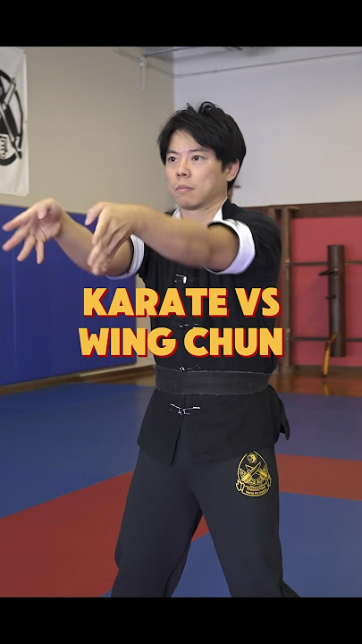 Karate vs Wing Chun #karate #wingchun #martialarts